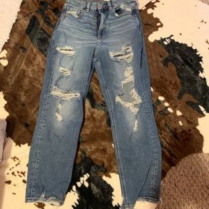 American eagle mom jeans like new